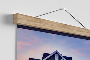 Posters met houten hanger