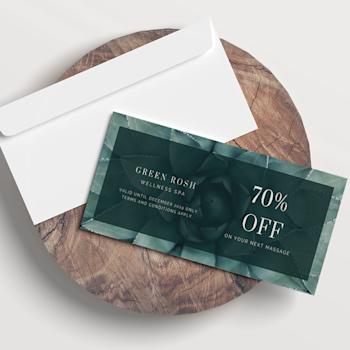 Nachhaltige Gutscheine