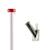 Pole (200cm) with white top + mount