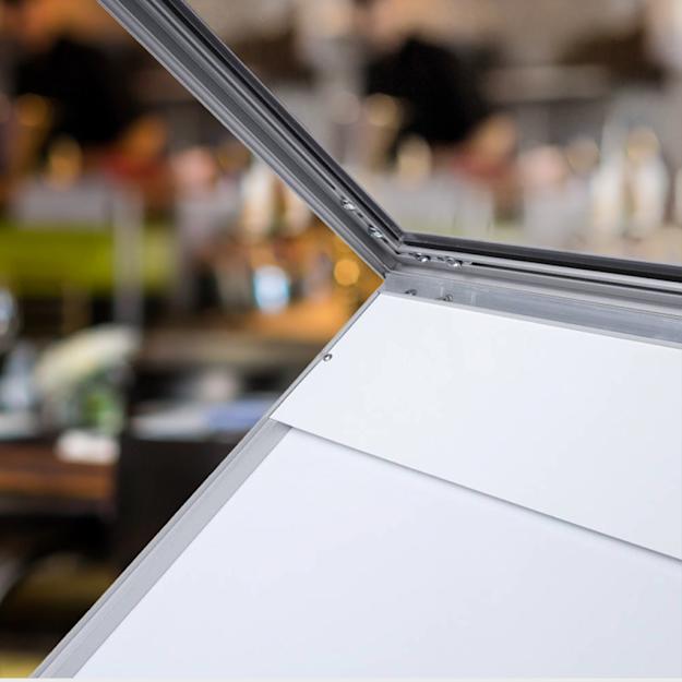 Menü-Ständer mit LED-Beleuchtung