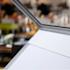 Staande menustandaard met LED verlichting
