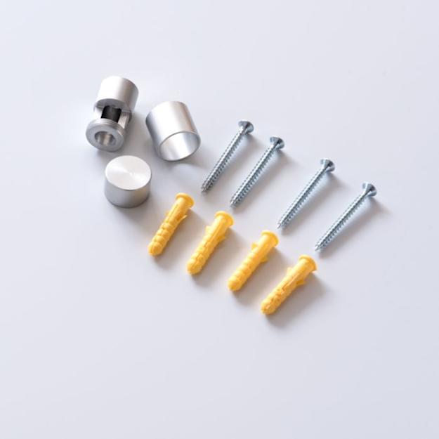 RVS afstandhouders zijgrip