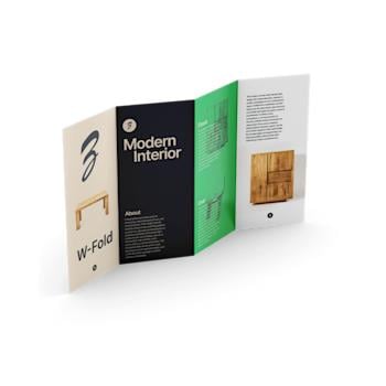 Zigzagvouw folders (8 zijdes)