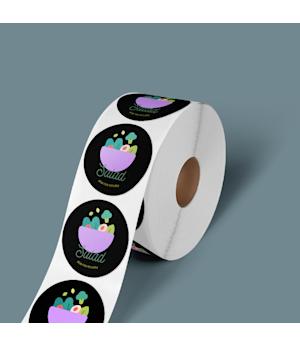 Étiquettes alimentaires en rouleau