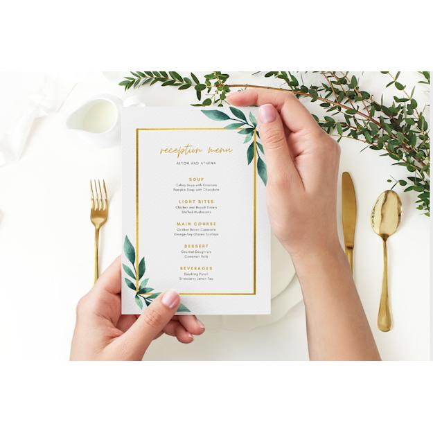 Wedding Menu Cards