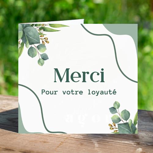 Cartes de voeux personnalisées