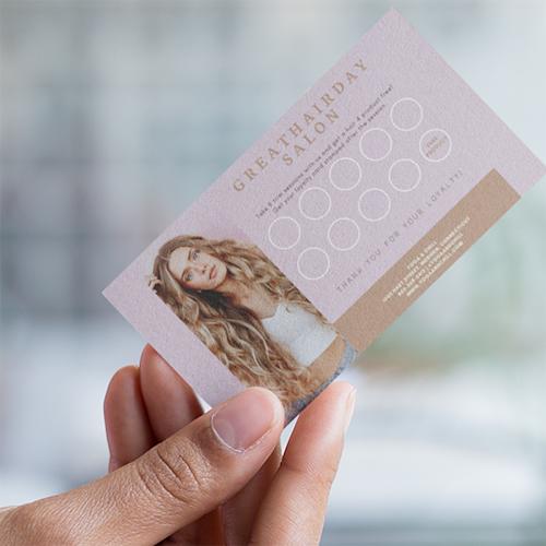 Spaarkaart bedrukt bij Drukzo