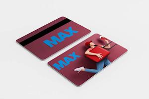 PVC pasjes met magneetstrip LoCo