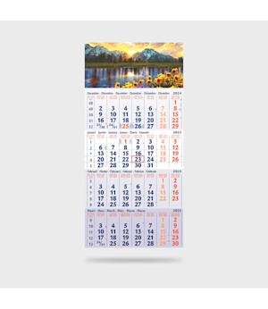 Calendario clásico 4 meses