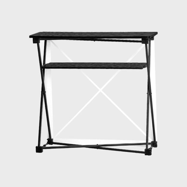 Mostrador con repisa