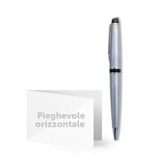 Biglietto da visita pieghevole orizzontale