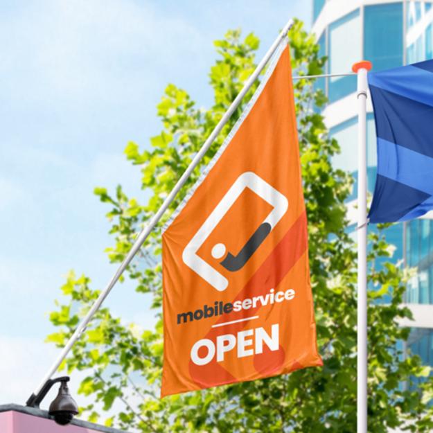 Banderas para tienda