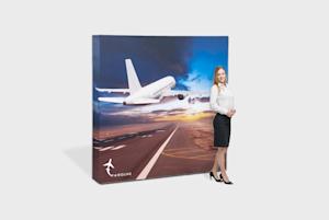 Exhibition Wall with LED Display