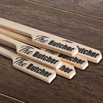 Brochettes alimentaires en Bambou