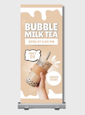 Roll-up pour publicité