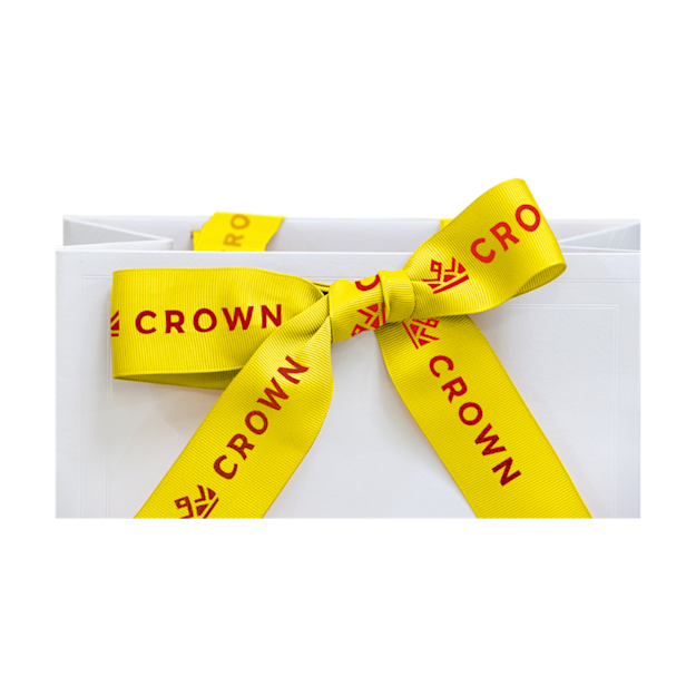 Cintas con brillo para paquetes