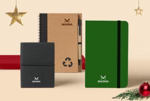 Writing pads and notebooks for a professional end-of-year gift