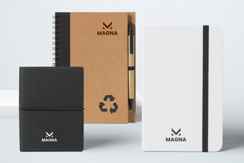Writing pads and notebooks for a professional end-of-year gift
