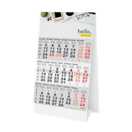 Custom Printed 3 Months Desk Calendars Helloprint