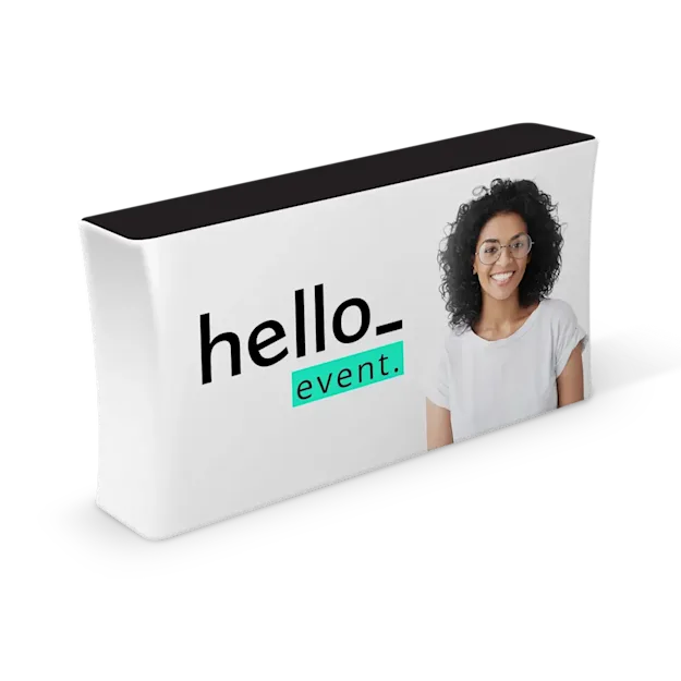 Mostrador con repisa