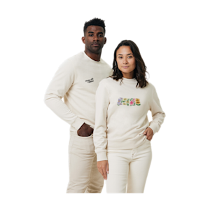 Undyed Recycled Crew Neck