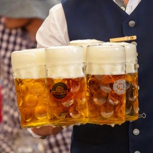 metaal Rubriek Houden Bedrukte Oktoberfest bierpul halve liter | Drukzo