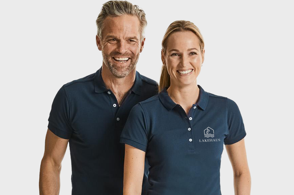 Russell Premium Polotröja med smal passform