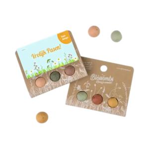 Paascadeau met zadenbommetjes