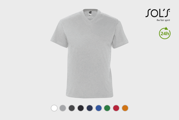 Basic V-neck T-shirts 