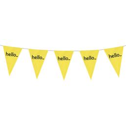 standing Bunting flags
