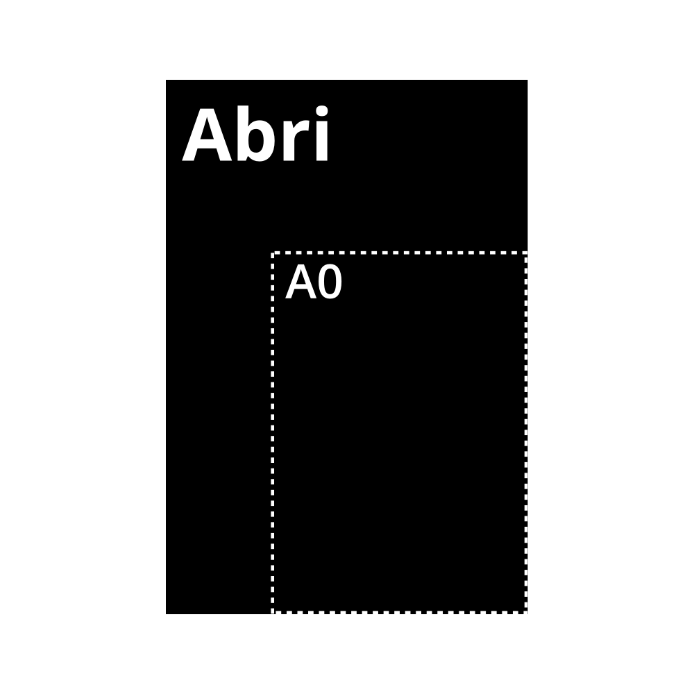 Abri (1189 x 1750 mm)