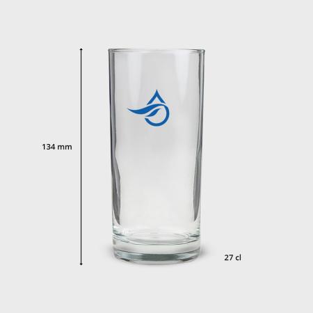 Printed longdrink glassses - 27 cl