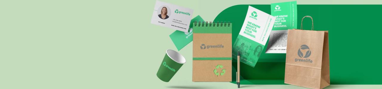 Eco-friendly &<br>
Recyclable Prints