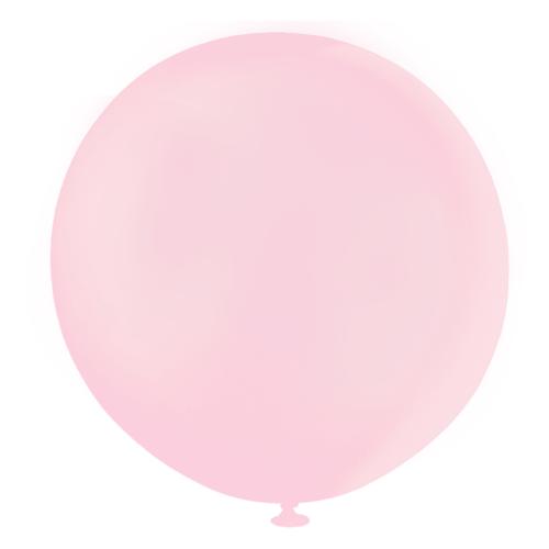 Große Luftballons in der Farbe hellrosa mit personalisiertem Druck bei HelloPrint. Perfekt für Dein nächstes Event.
