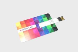 Cartão de crédito USB