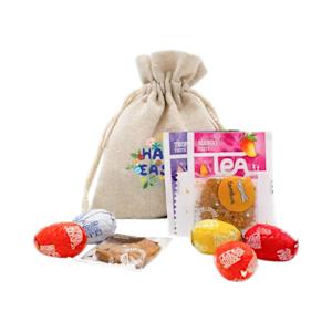 Klein traktatiezakje voor Pasen met Tony