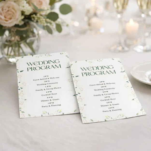 Wedding Programs