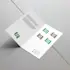 Folded Business Cards