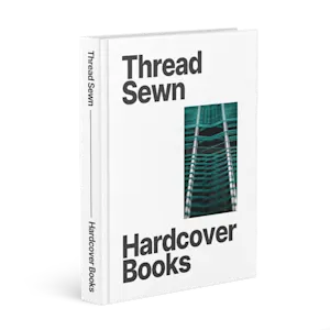 Libros de tapa dura cosidos a hilo