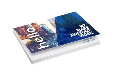 Sticky notes with softcover