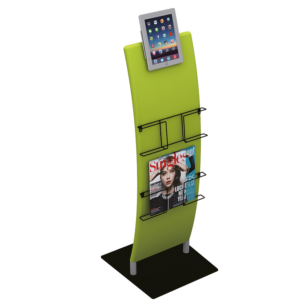 A high quality Tablet Stand created using Fabric material, available to be printed with a custom logo and text at Helloprint.