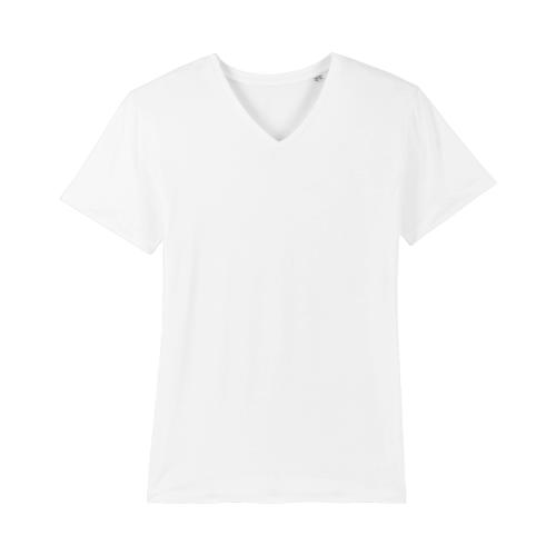 Nachhaltiges Basic T-Shirt mit V-Ausschnitt