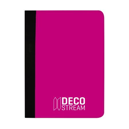 A4 notebook folder for taking notes. On Helloprint, you can personalise it with your own logo or design.