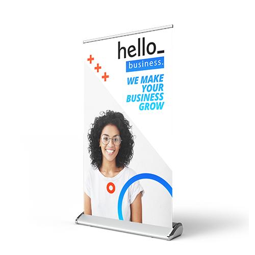 Mini-roller banners