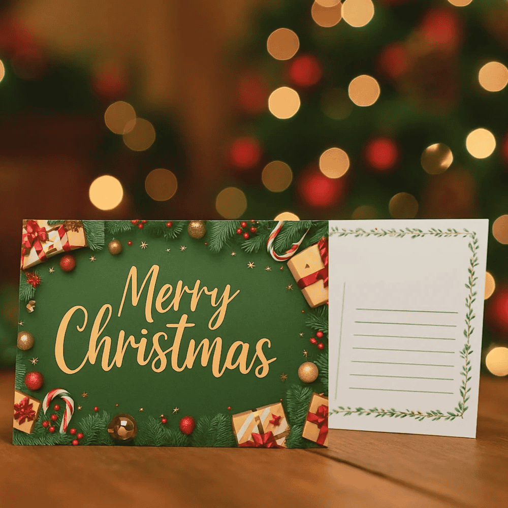 Kerstkaarten drukken