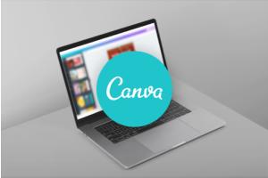 Design with the Canva design software and its templates