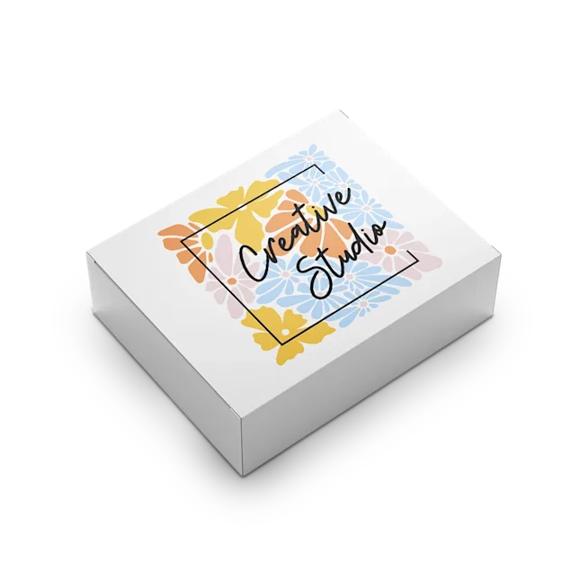 Shipping box with self sealing flap-catalog-image