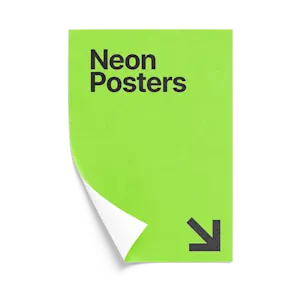 Custom print neon posters at HelloPrint