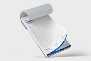 Notepads custom printed online at MEOdruk