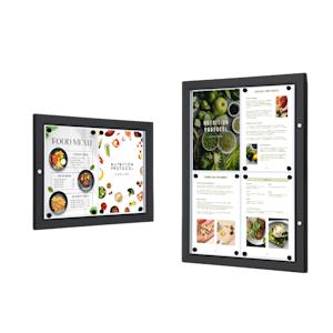 Zwart Buitenshowcase